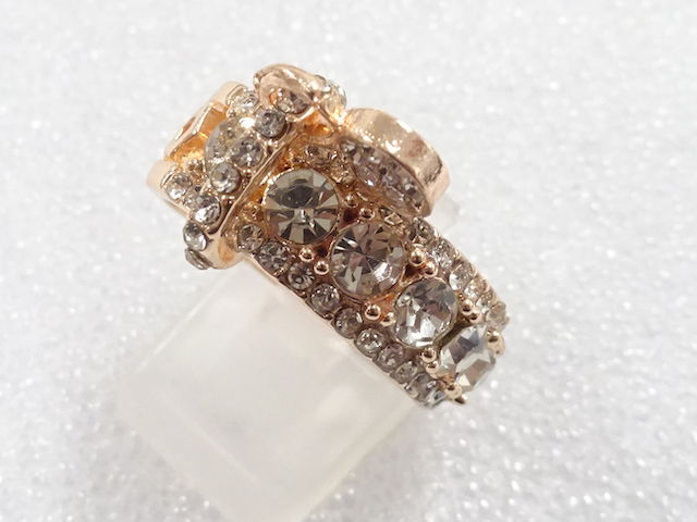 CRYSTAL FASHION RING / JP SIZE 18.5